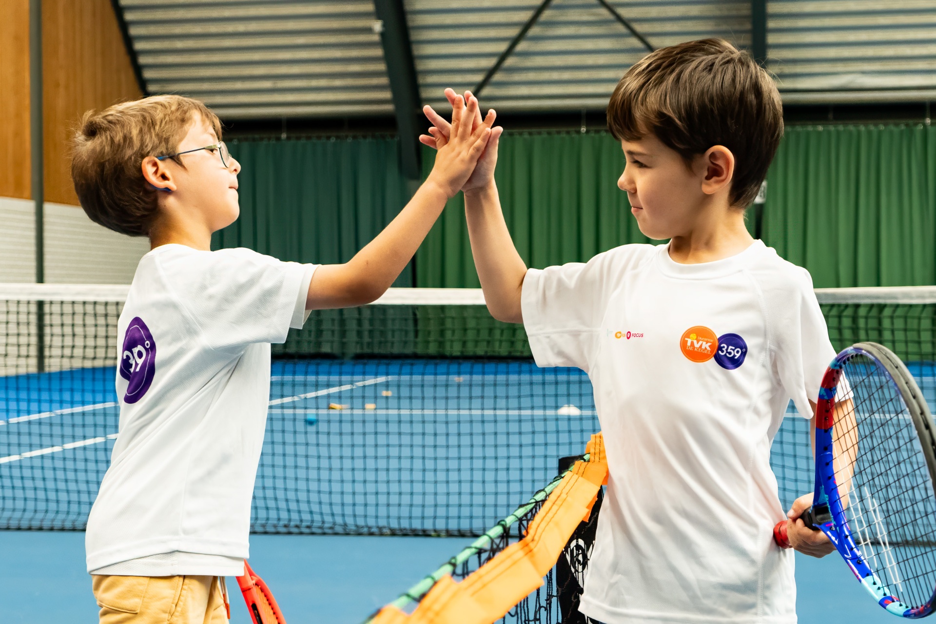 Tenniskids tennistraining bij 359.tennis NTC Amstelveen